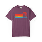Retro Sunset Pine