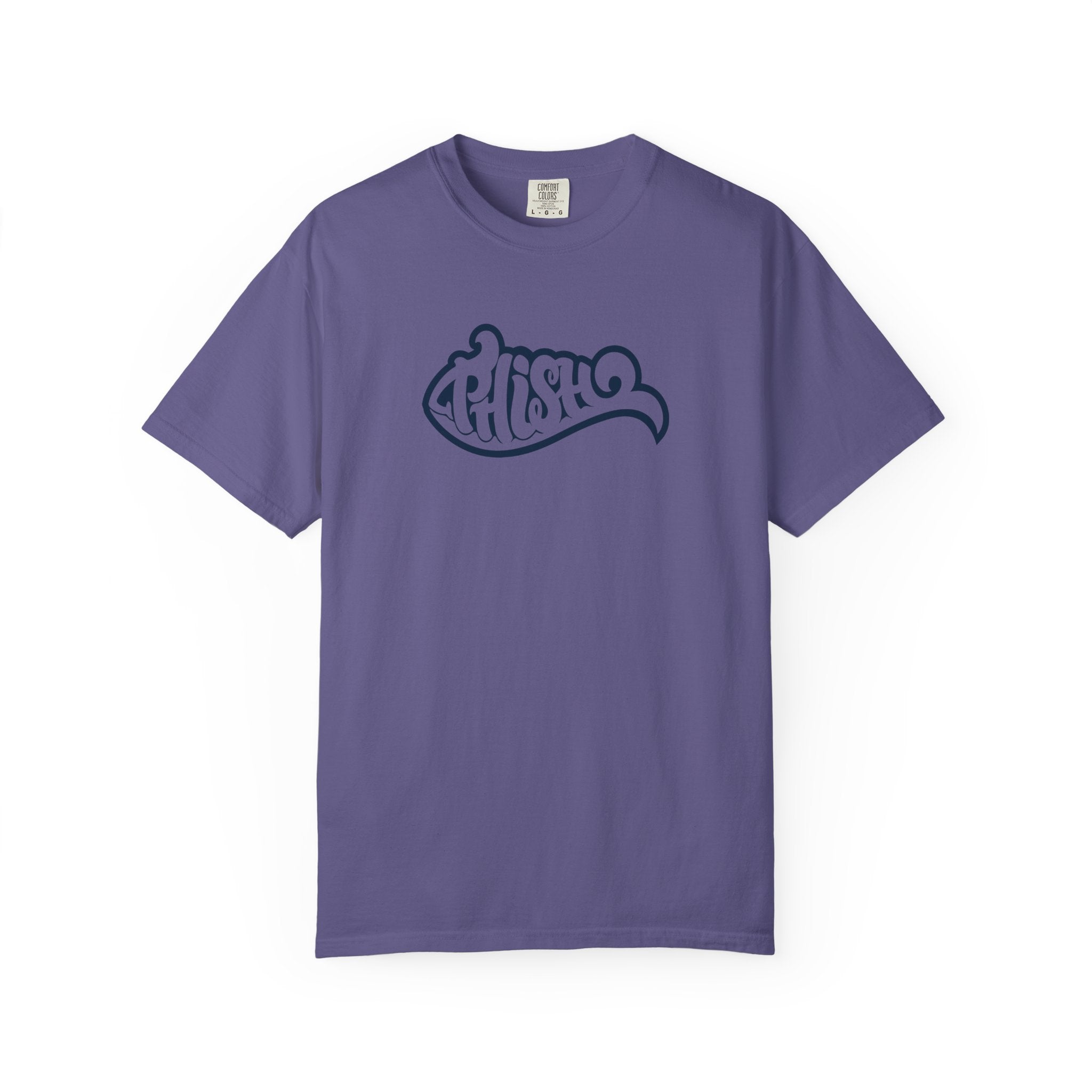 Retro Phish Logo Stencil