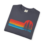 Retro Sunset Pine