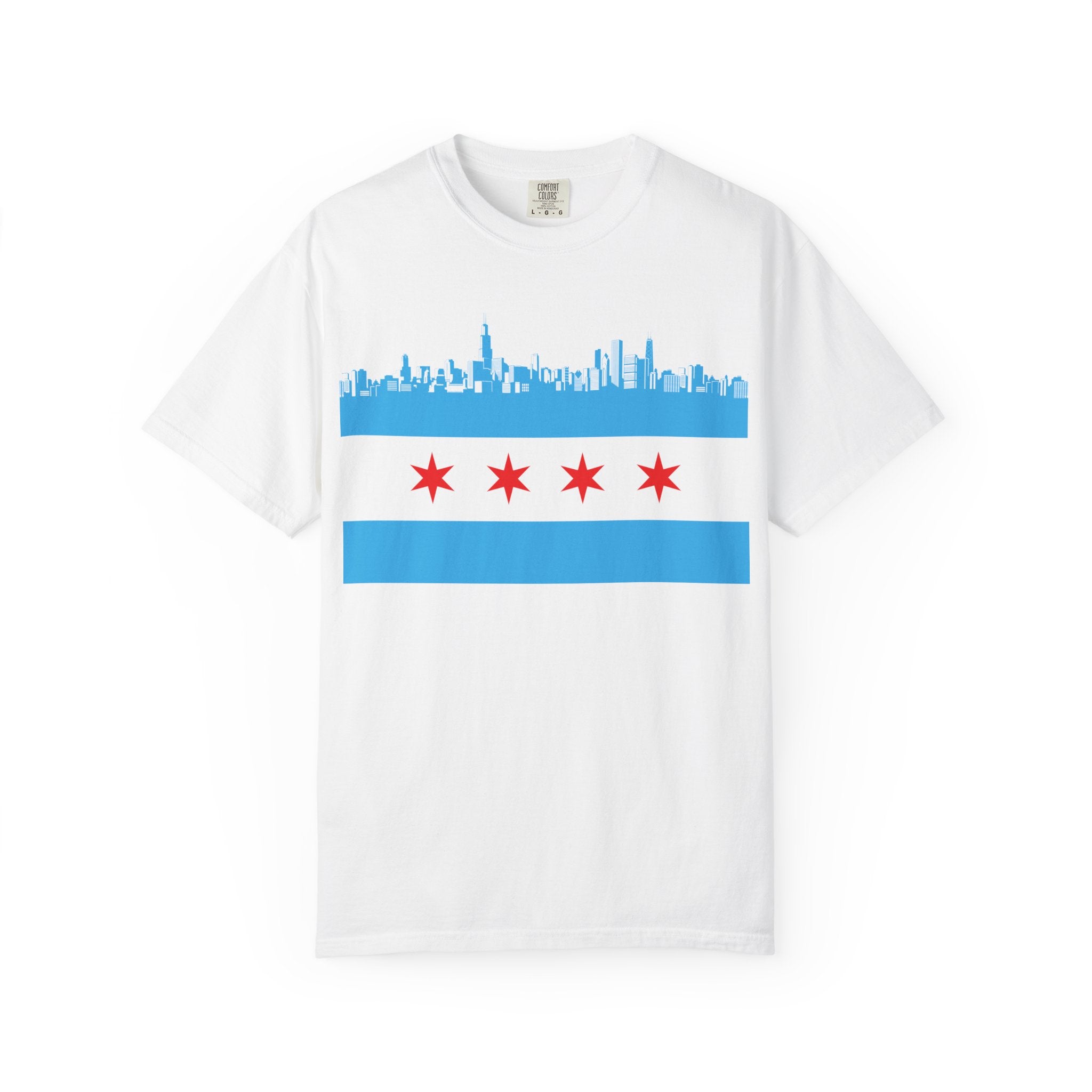 Chicago Flag Skyline