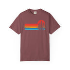 Retro Sunset Pine