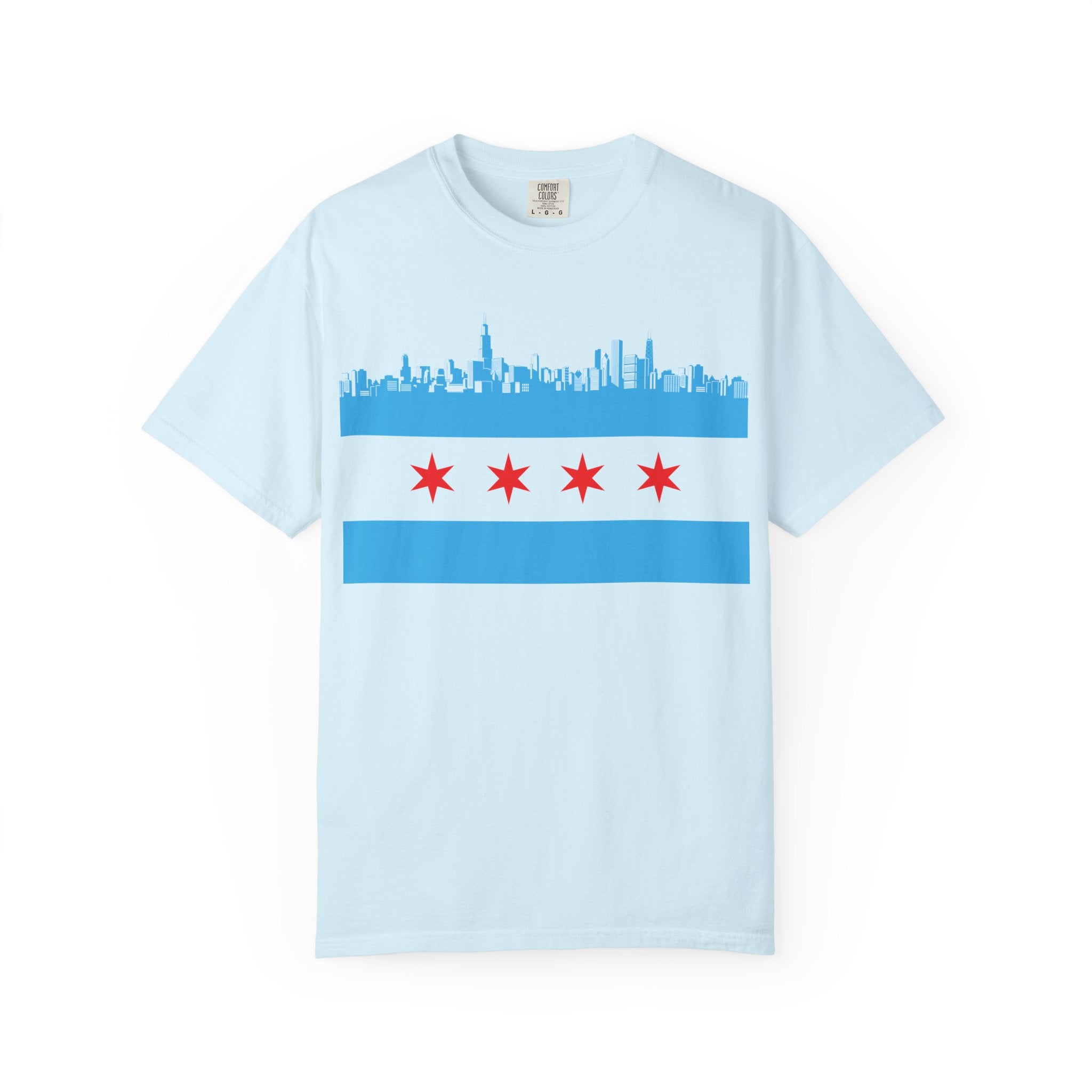 Chicago Flag Skyline