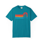 Retro Sunset Pine