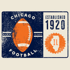 Vintage Chicago Football