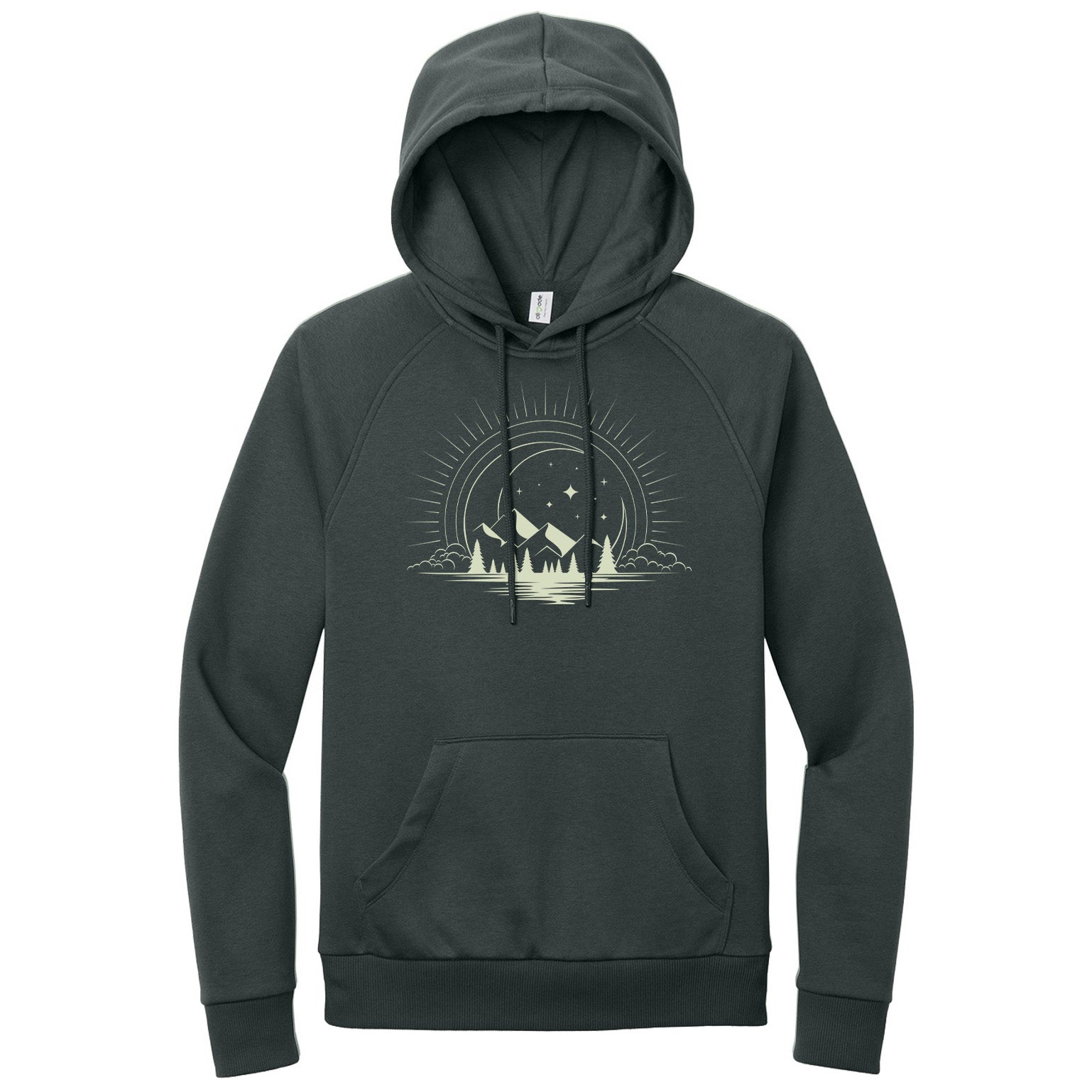 Crescent Forest Fleece Hoodie