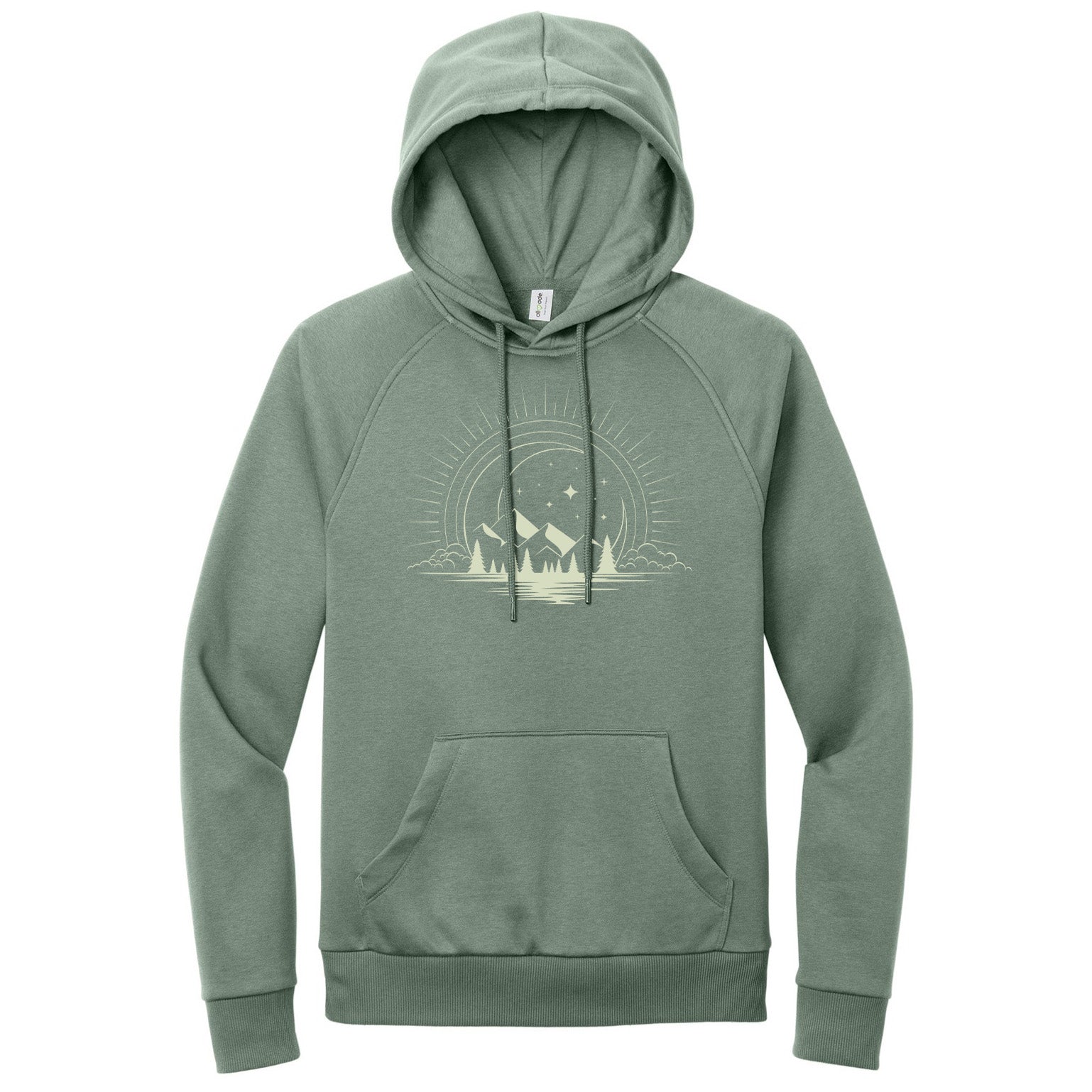 Crescent Forest Fleece Hoodie