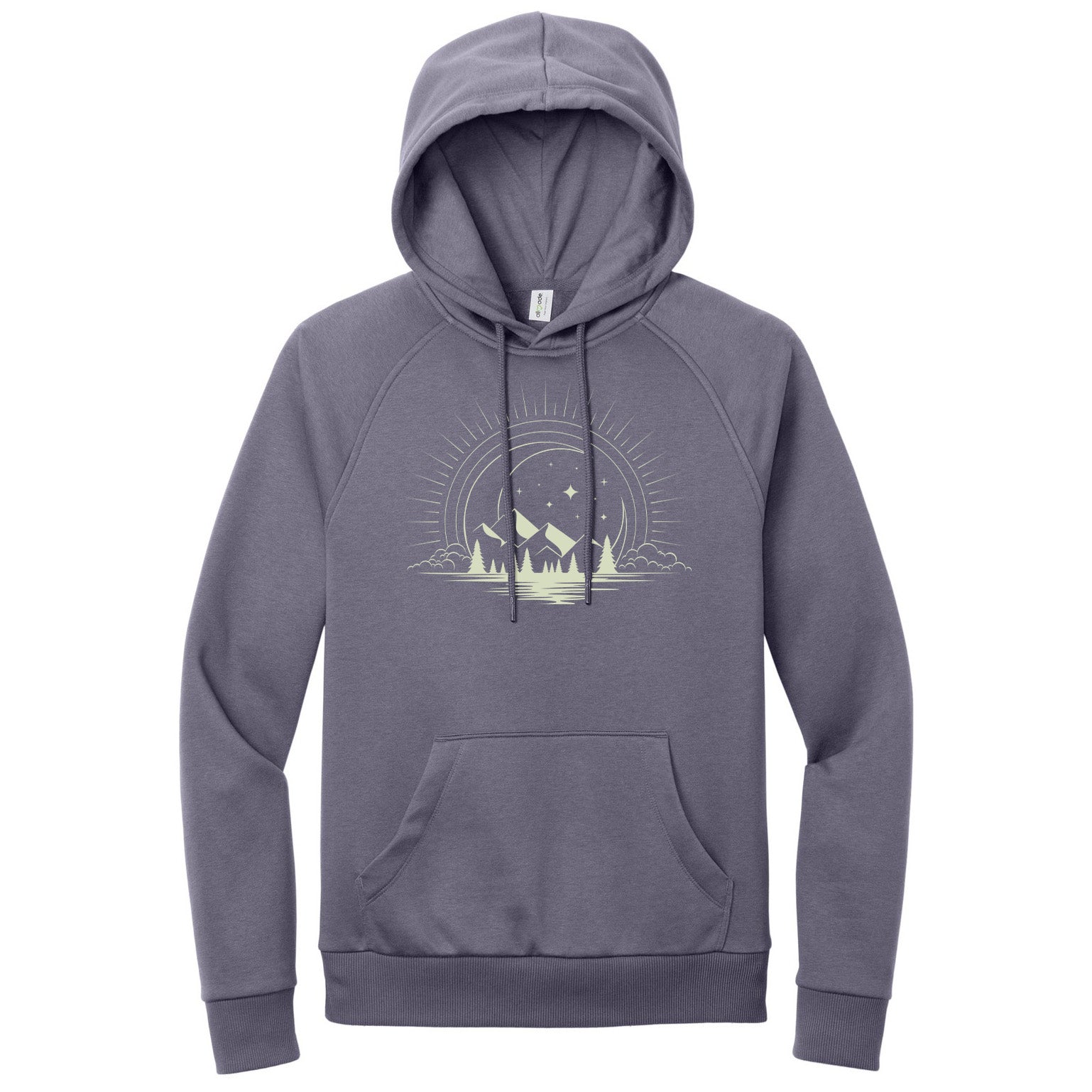 Crescent Forest Fleece Hoodie