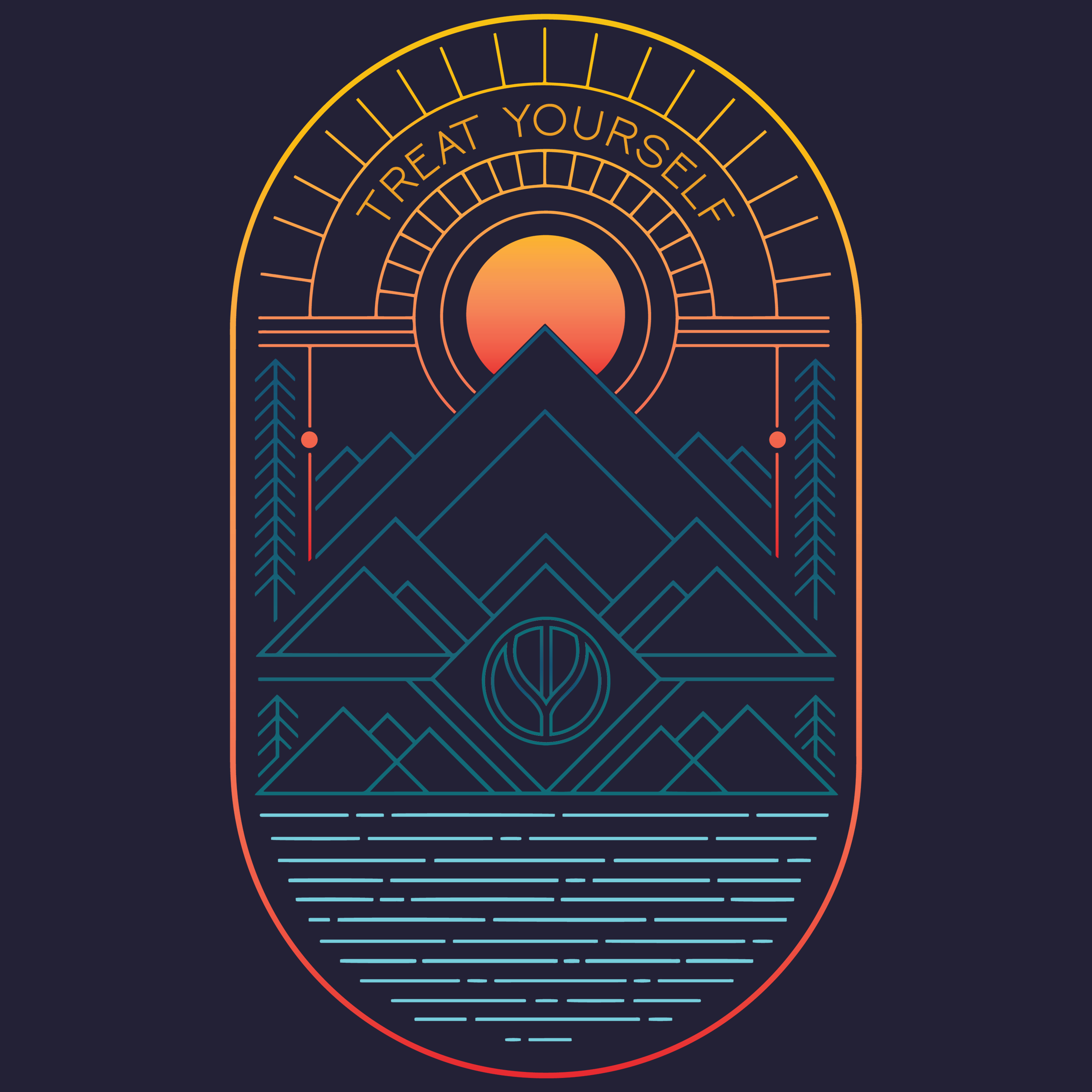 Minimalist Mountain Jewel