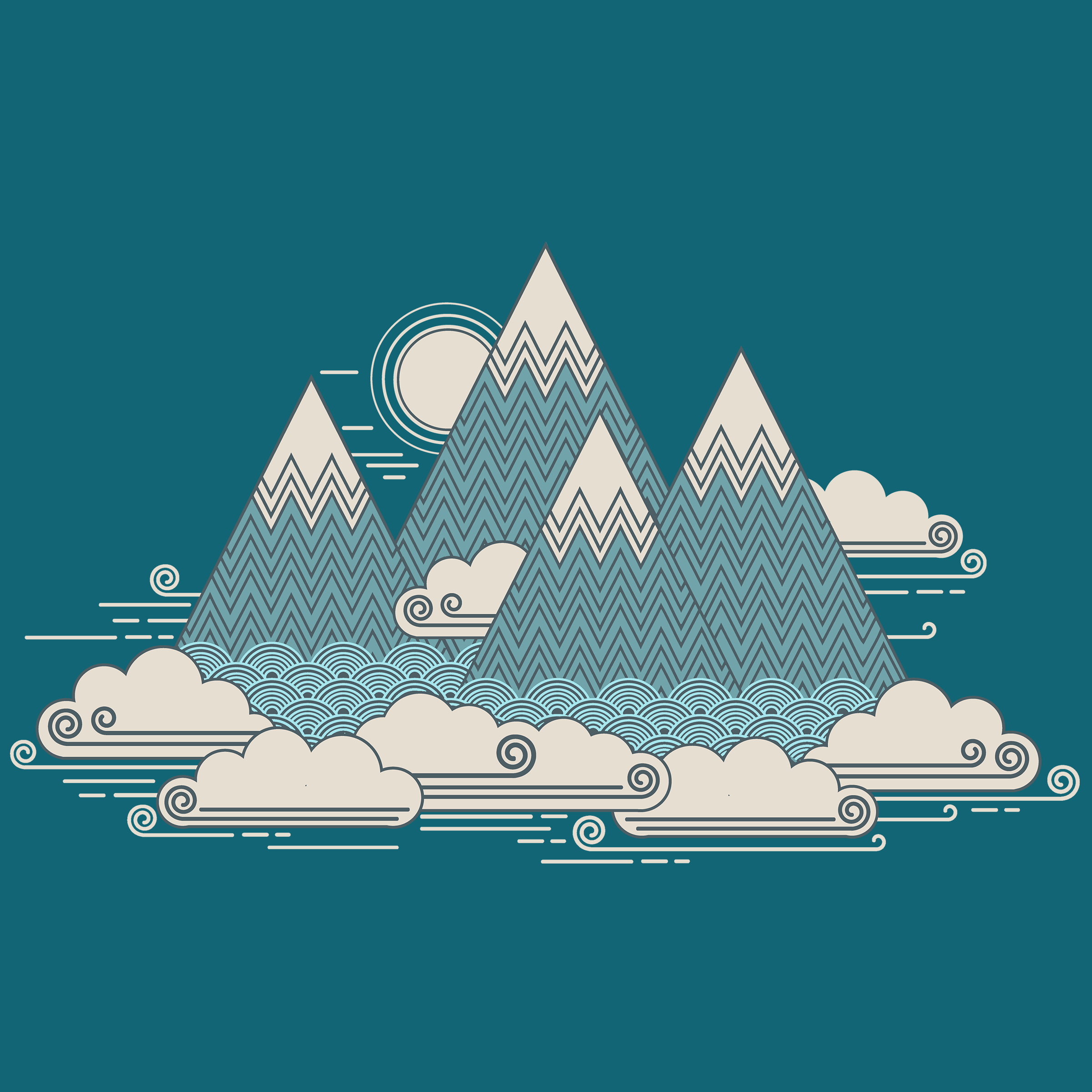 Lake Of The Sky