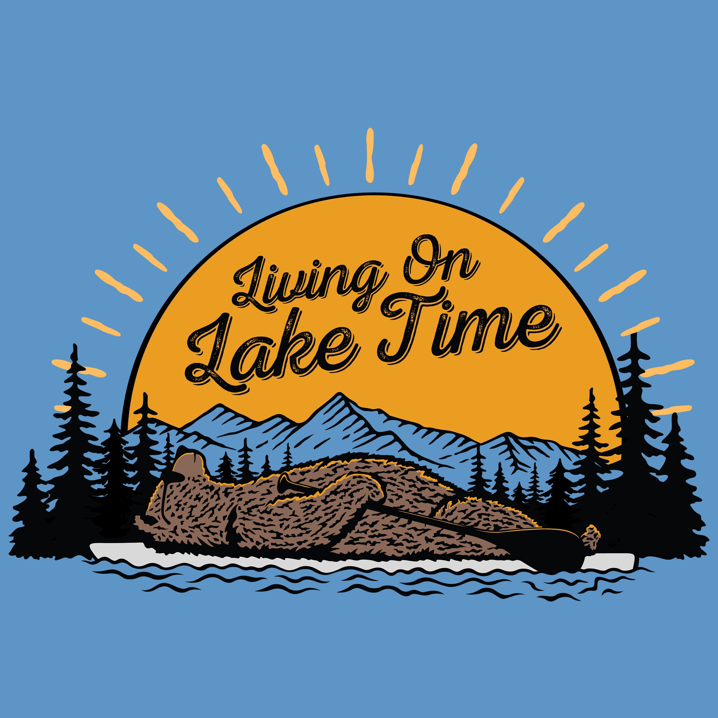 Living On Lake Time