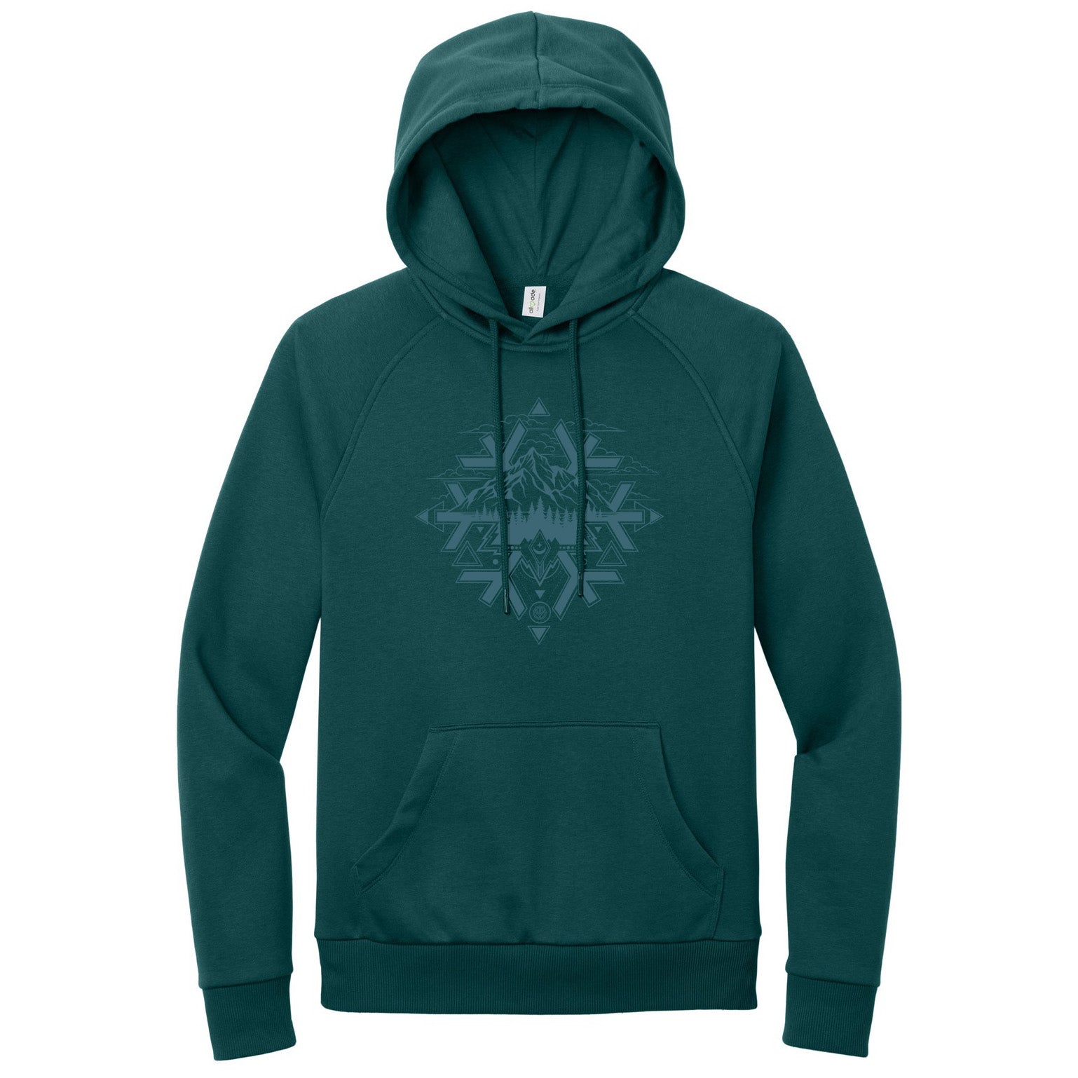 Sacred Snowflake Fleece Hoodie