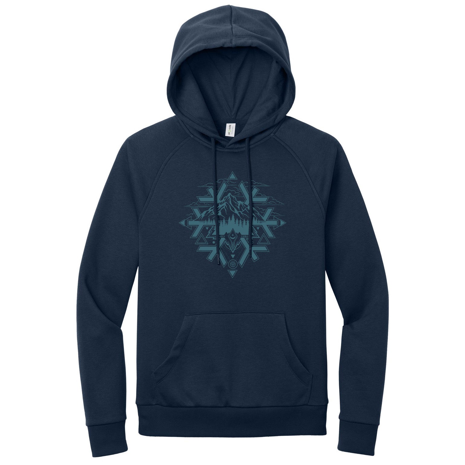 Sacred Snowflake Fleece Hoodie