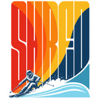 Retro 'Shred' Ski