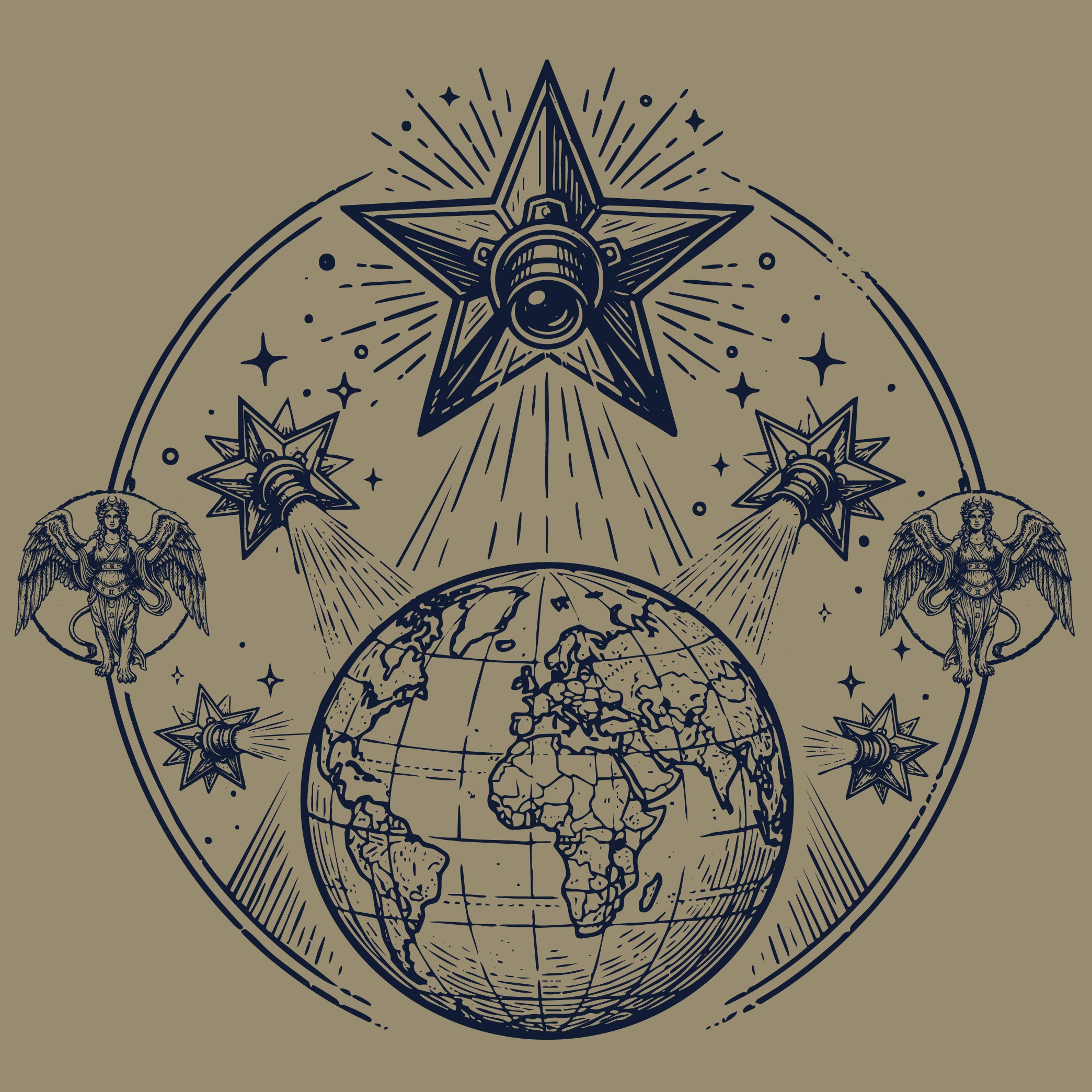 Stars Are Projectors