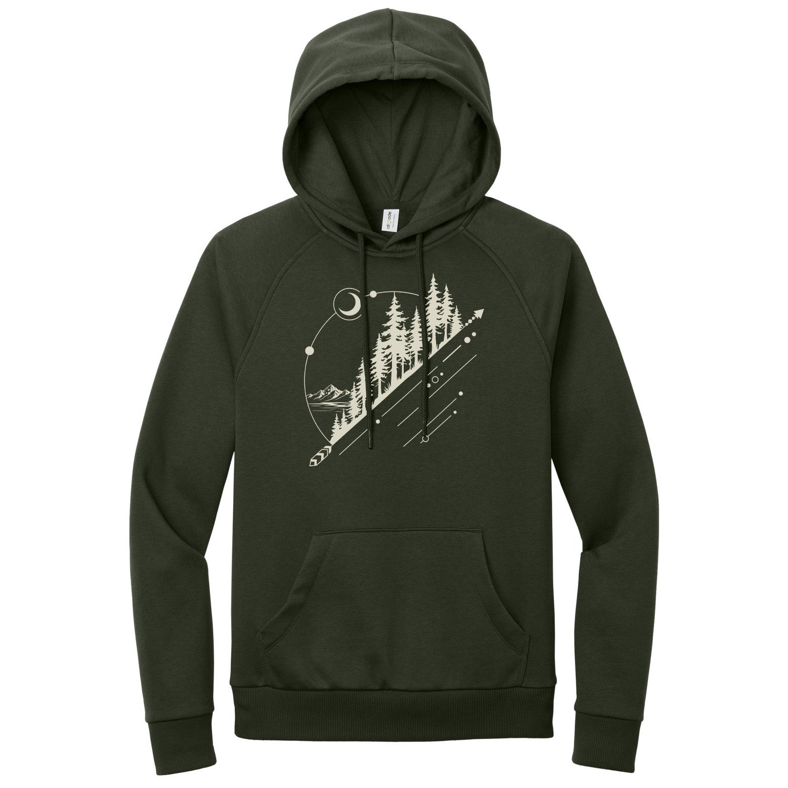 Nature's Orbit Fleece Hoodie