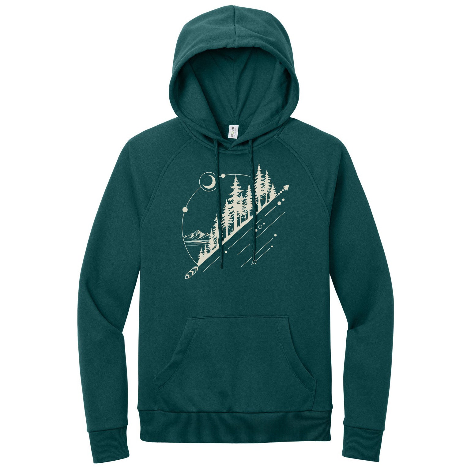 Nature's Orbit Fleece Hoodie