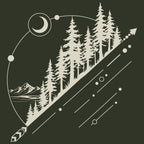 Nature's Orbit Fleece Hoodie