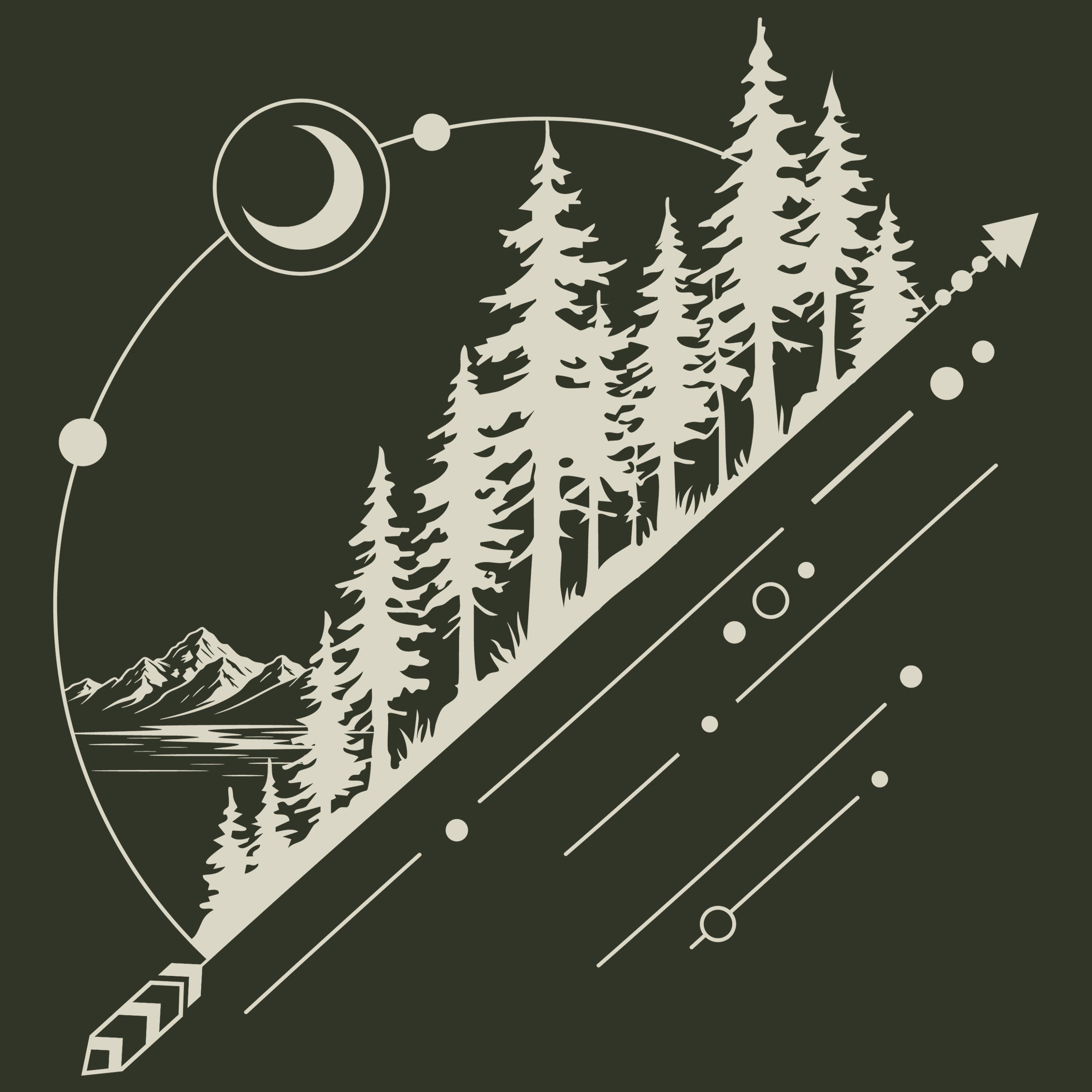 Nature's Orbit Fleece Hoodie