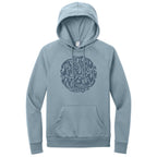 Tangled Up In Blue Fleece Hoodie